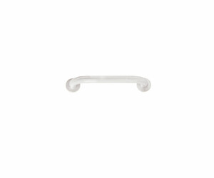 Barra de apoyo recta 300 mm inox blanco