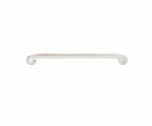Barra de apoyo recta 600 mm inox blanco