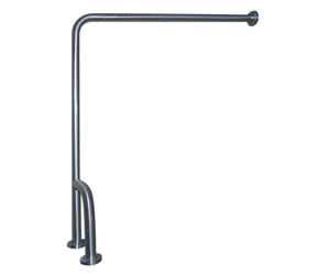 Barra de apoyo suelo-pared inox bronce envejecido