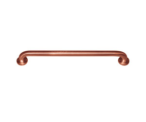 Barra de apoyo recta 600 mm inox cobre envejecido