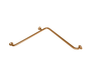 Barra de apoyo ángulo horizontal inox bronce envejecido