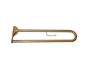 Barra de apoyo abatible inox bronce envejecido